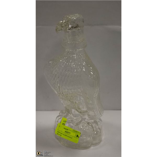 GLASS EAGLE DECANTER