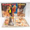 Image 1 : LOT OF 6 PLAYBOY MAGAZINES FROM 1975