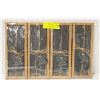 Image 1 : 4 PACKS OF WILLOW SLATE PLANT LABELS W. SOAP STONE