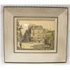 Image 1 : TWO FRAMED WATERCOLOURS - STREET SCENES, FRANCE.