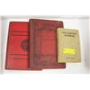 Image 1 : LOT OF THREE ANTIQUE BOOKS WITH NOTABLE AUTHORS