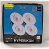 THREE ENERGY STAR HYPERIKON RECESSED LIGHTS