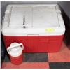 Image 1 : COLEMAN COOLER WITH DRINK COOLER