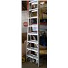 Image 1 : 8' ALUMINUM EXTENSION LADDER