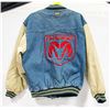 Image 2 : DENIM DODGE RAM BOMBER JACKET - SIZE LARGE
