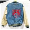 Image 2 : DENIM DODGE RAM BOMBER JACKET - SIZE LARGE