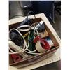 Image 2 : APPLE TV, EXTENTION CORDS, POWER BAR, LIGHTS, TAPE GUNS
