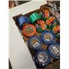 Image 2 : TRAY OF NEW VINYL TAPE ROLLS