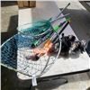 Image 1 : LOT OF FISHING NETS, BASEBALL BATS AND INLINE SKATES