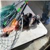 Image 2 : LOT OF FISHING NETS, BASEBALL BATS AND INLINE SKATES
