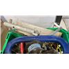 Image 5 : BOX AND BIN OF SAWBLADES, HAMMERS, FILES, CLAMPS, SHOP SUPPLIES