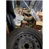 Image 3 : SET OF 4 BRIGESTONE BLIZZACK 215/70R16 TIRES ON 5 BOLT RIMS