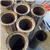Image 3 : 7 SECTION OF CHIMNEY PIPE 30" LONG AND EXTRA PIPE PIECE