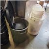 Image 1 : WINE MAKING BUCKETS WITH GARBAGE CAN AND WASTE BIN