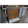 Image 8 : 2 PEGBOARD DISPLAY CABINETS