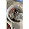 Image 2 : 3 PAILS OF IRON FITTINGS, HARDWARE
