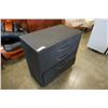 Image 2 : BLACK PAINTED 4 DRAWER DRESSER