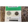 Image 2 : 1929 FIVE CENT AND ONE CENT COIN