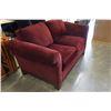 Image 8 : BURGUNDY LAZBOY SOFA AND LOVESEAT