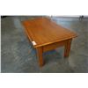 Image 2 : WOOD 2 DRAWER COFFEE TABLE