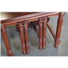 Image 2 : THESEIRA ENDTABLE WITH 2 NESTING DROPLEAF TABLES