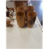 Image 2 : TRAY OF DEER FIGURES - INCLUDES ROYAL DUX FIGURE, JAPAN FIGURES AND WOOD CUPS