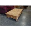 Image 2 : RUSTIC WOOD COFFEE TABLE