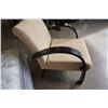 Image 2 : 2 BENTWOOD BEIGE ARMCHAIRS