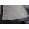 Image 2 : NOURISON MALIBU SHAG COLLECTION AREA CARPET IVORY 7 FOOT 10 INCH X 9 FOOT 10 INCH
