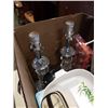 Image 3 : WINE GLASSES, CRYSTAL, DECORATION, 2 TABLE LAMPS AND ESTATE GOODS