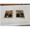 Image 1 : 2 REVERSE SILHOUETTE ON BOWED GLASS