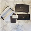 Image 1 : PRADA WOMENS WALLET WITH AUTHENTICATION CARD AND BOX RETAIL$600