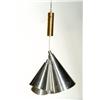 Image 3 : Mid Century Modern Counter balance chandelier, c. 1980