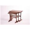 Image 3 : Mid Century Modern Nesting tables, set of 3, USA 1950's