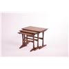 Image 5 : Mid Century Modern Nesting tables, set of 3, USA 1950's