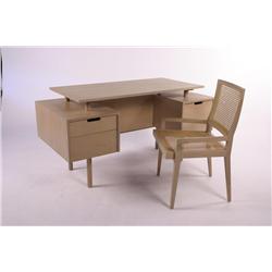Milo Baughman Desk and chair, USA circa 1950