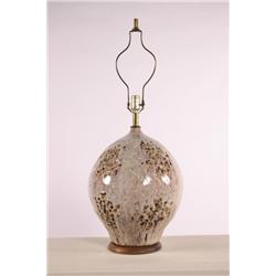 Mid Century Modern Pottery lamp, USA 1950's