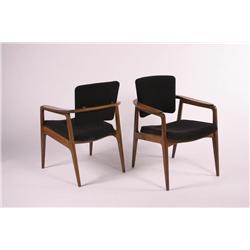 France Daverkosen Armchairs, pair Denmark circa 1950