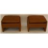 Image 2 : Modern pair of ottomans