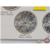 Image 3 : 1965 Canadian Silver Dollars "Types" (4 Encased) (SEE PICS!)