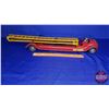 Image 1 : Kingsbury Toys (Pressed Steel Wind-Up Toy) Ladder Truck (4"H x 4"W x 24"D)  (SEE PICS!)