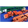 Image 3 : Variety of Semi Truck & Trailer Units Combo : (2 Car Haulers) & (1 Equipment Hauler) (Note: c/w 1 Tr