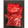 Image 1 : ELIZABETH OLSON SIGNED SCARLETT WITCH LEATHER PROP GLOVE (RA COA)