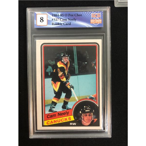 1984-85 O-PEE-CHEE NO.327 CAM NEELY RC (GCG 8)