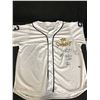 Image 1 : THE SANDLOT CAST SIGNED BASEBALL JERSEY (JSA COA)