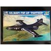 Image 1 : UNBUILT TRUMPETER 1:48 SCALE US NAVY F9F-20 PANTHER MODEL KIT