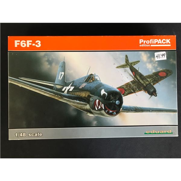 UNBUILT PROFIPACK F6F-3 MODEL KIT 1:48 SCALE