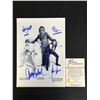 Image 2 : STAR WARS CAST SIGNED 8 X 10 (RA COA)