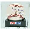 Image 1 : ERNIE BANKS SIGNED BASEBALL (PSA/DNA HOLO)