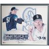 Image 2 : RANDY JOHNSON SIGNED LTD. PRINT FRAMED 20 X 24 (BECKETT COA)